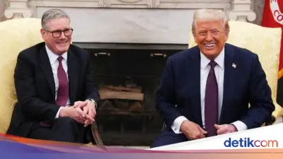 Trump Repost Video Sketsa Komedi yang Ejek PM Inggris Keir Starmer