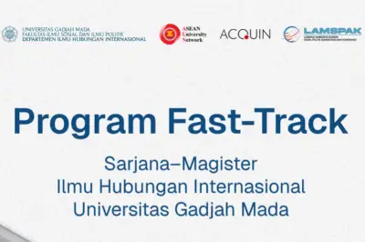 UGM Buka Program Fast Track S1-S2 Hubungan Internasional, Lulus Dapat 2 Gelar