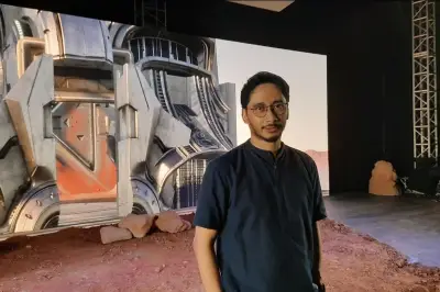Upie Guava Garap Film Sci-Fi Anak Pelangi di Mars, Prihatin Imajinasi Generasi Muda Pudar
