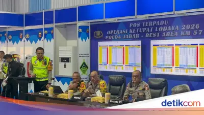 Wakapolri: Arus Mudik Hari Pertama Naik 15%, Lalu Lintas Tetap Lancar