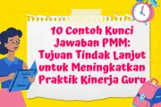 10 Contoh Kunci Jawaban PMM: Tindak Lanjut untuk Peningkatan Kualitas Sekolah