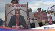 Bentrokan Pendukung Trump dengan Demonstran 'No Kings' di Florida AS