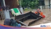 Cilegon Dilanda Banjir, Air Mencapai 1,5 Meter di Permukiman Warga