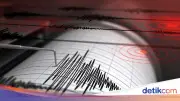 Gempa Magnitudo 4,1 Guncang Sukabumi, Belum Ada Laporan Korban Jiwa