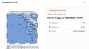 Gempa Magnitudo 5,6 Guncang Sinabang Aceh, BMKG Pastikan Tidak Berpotensi Tsunami