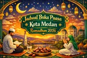 Jadwal Buka Puasa di Medan Hari Ini, 1 Maret 2026: Cek Waktu Maghrib