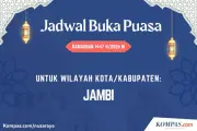 Jadwal Buka Puasa Kota Jambi Hari Ini, Rabu 4 Maret 2026