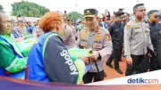 Kapolri Apresiasi Ojol dan Buruh sebagai 'Sabuk Kamtibmas' di Palembang