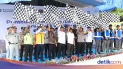 Kapolri dan Gubernur Jateng Buka One Way Nasional untuk Antisipasi Puncak Arus Balik Lebaran 2026