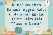 Kunci Jawaban Bahasa Inggris Kelas 11 Halaman 55-59 Unit 2 Fairy Tale Puss