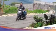 Pemotor di Blora Jadi Tersangka Usai Terjang Jalan yang Baru Dicor