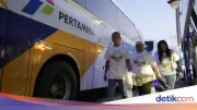 Pertamina Fasilitasi Arus Balik, Ratusan Pemudik Kembali ke Jakarta dengan Layanan Mobilisasi