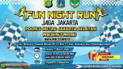 Polisi Fasilitasi Fun Night Run untuk Atasi Balap Lari Liar di Jakarta Selatan