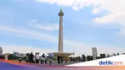 Polisi Imbau Hindari Monas Akibat Gerakan Sembako Murah Prabowo