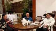 Prabowo Unggah Momen Hangat Bersama Didit dan Titiek Soeharto Jelang Lebaran