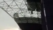 Puting Beliung Hantam Kelapa Dua Tangerang, Atap Stadion Indomilk Arena Rusak Parah