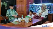 Rais Aam PBNU Silaturahmi Lebaran ke KH Nurul Huda Djazuli, Gus Ipul: Teladan bagi Generasi Muda