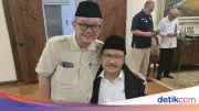 Sekjen PBNU Ucapkan Selamat Lebaran ke Sekum Muhammadiyah dan Jemaah