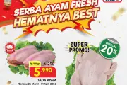 Superindo Gelar Promo Akhir Pekan: Ayam Broiler Diskon 20 Persen