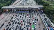 Trafik Mudik Lebaran Melonjak 201 Persen di Gerbang Tol Cikampek Utama