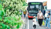 TransJakarta Rute Blok M-Soetta Digunakan 18 Ribu Penumpang Saat Arus Mudik Lebaran 2026