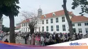 Warga Bogor Terinspirasi IShowSpeed Kunjungi Kota Tua Saat Liburan Lebaran