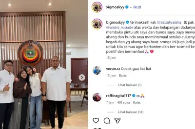 Azizah Salsha Resmi Maafkan Bigmo dan Kakaknya, Damai di Kantor DPP IK