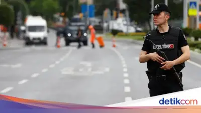 Baku Tembak di Dekat Konsulat Israel di Istanbul, Pelaku Tewas dan Dua Polisi Luka