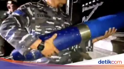 Benda Mirip Rudal Ditemukan Nelayan di Perairan Takalar, Sulawesi Selatan
