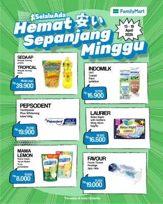 FamilyMart Gelar Promo Diskon Hemat Sepanjang Minggu, Siap Sambut Hari Raya