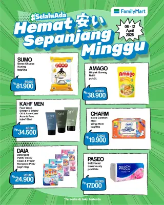 FamilyMart Indonesia Gelar Promo Diskon Mingguan Sambut Hari Raya