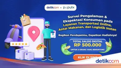 Isi Survei Layanan On-Demand, Raih Saldo e-Wallet Rp500 Ribu!