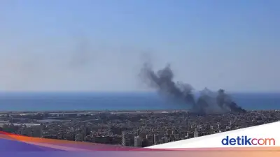 Israel Serang Ratusan Anggota Hizbullah di Lebanon, Warga Panik dan Gedung Hancur