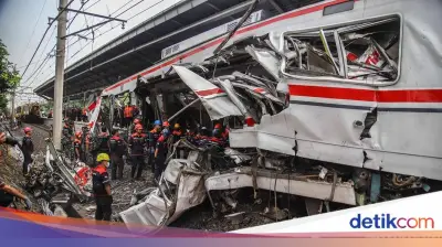 KA Argo Bromo Tabrak KRL di Bekasi, Komisi V DPR: Darurat Perlintasan Sebidang