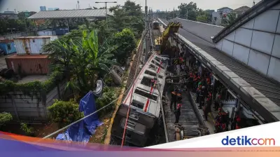 KAI Ucapkan Terima Kasih kepada Presiden dan Semua Pihak atas Evakuasi Tabrakan KA di Bekasi
