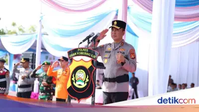Kapolda Sumsel Pimpin Apel Sabuk Kamtibmas, Ajak Semua Pihak Jaga Keamanan