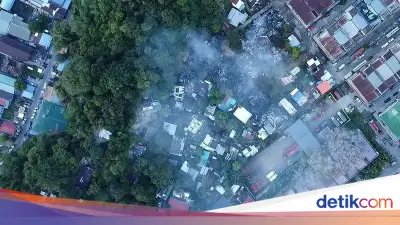 Kebakaran Hanguskan 30 Rumah di Sabah, Malaysia