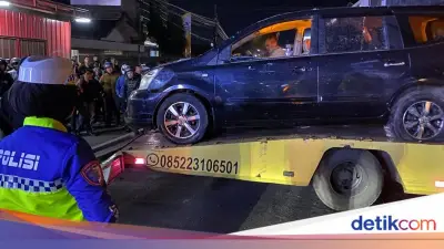Kecelakaan Maut di Garut: Mobil Tabrak Motor dan Gerobak Nasi Goreng, 1 Tewas