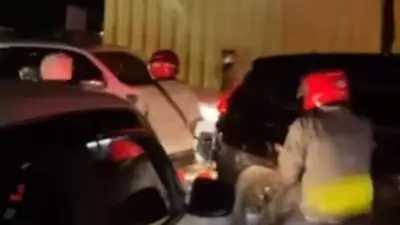 Kemacetan Parah Lumpuhkan Jalan Pangeran Tubagus Angke Jakarta Barat Imbas Mati Lampu