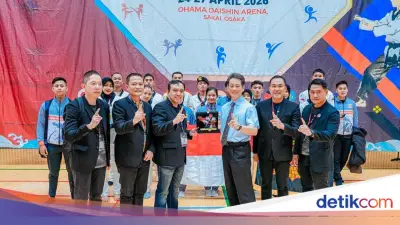 Kontingen Polri Raih Juara Umum Taekwondo Osaka 2026