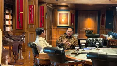 Menpora Erick Thohir Laporkan Program Strategis Olahraga ke Presiden Prabowo di Hambalang
