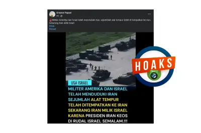 Perang Iran vs Koalisi AS-Israel Berlanjut, Hoaks Media Sosial Perparah Situasi