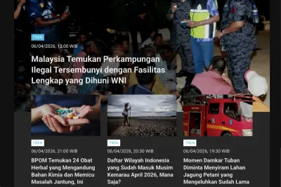 Perkampungan Ilegal WNI di Malaysia hingga Rencana Kirim Komodo ke Jepang Jadi Sorotan