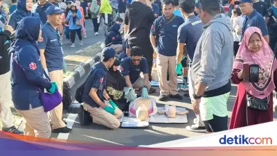 PK3D DKI Latih Warga CPR di CFD Bundaran HI untuk Tangani Kedaruratan Medis