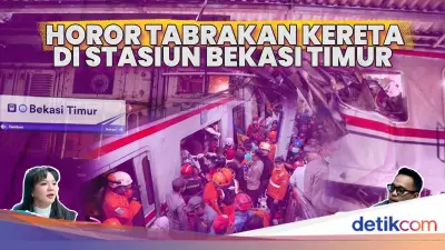 Presiden Prabowo Tinjau Lokasi Tabrakan Kereta di Bekasi, Setujui Pembangunan Flyover