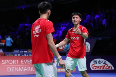 Raymond/Nikolaus Debut Manis di Piala Thomas 2026, Indonesia Bantai Aljazair 5-0