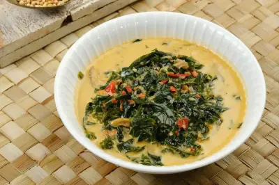 Resep Gulai Daun Singkong Gurih, Santan Kental dan Daun Empuk Tanpa Pahit