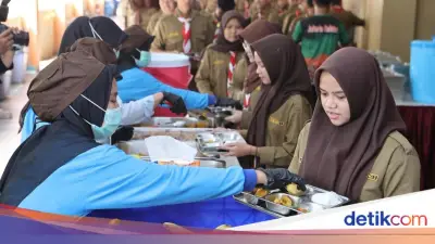 SPPG Pejaten Uji Coba Perdana Makan Bergizi Gratis Sistem Prasmanan
