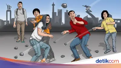 Tawuran Remaja di Bogor Berakhir dengan 7 Pelaku Ditangkap dan 2 Korban Luka