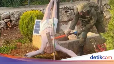 Tentara Israel Hancurkan Patung Yesus di Lebanon, Umat Kristen AS Marah